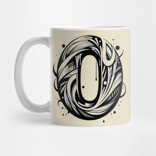 Letter O design graffity style Mug